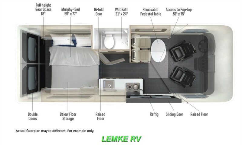 2022 Winnebago Solis 59PX   - Photo 4 - Rocklin, CA 95677