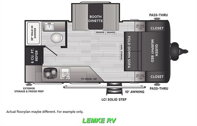 2021 Keystone Hideout 174RK   - Photo 4 - Rocklin, CA 95677