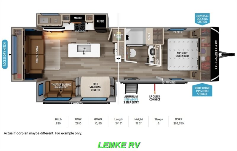 2021 Grand Design Imagine 2970RL   - Photo 4 - Rocklin, CA 95677