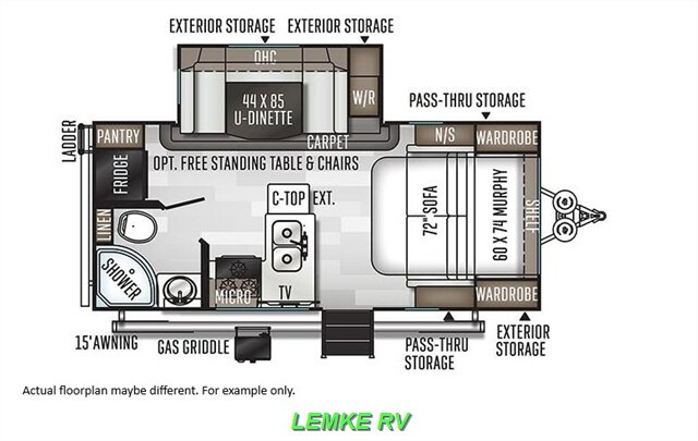 2020 Forest River Rockwood Mini Lite 2104S   - Photo 4 - Rocklin, CA 95677