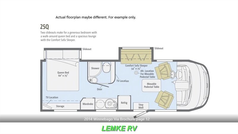 2014 Winnebago Via 25Q   - Photo 4 - Rocklin, CA 95677