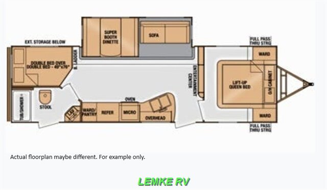 2015 Cruiser RV Radiance 28BHSS   - Photo 4 - Rocklin, CA 95677