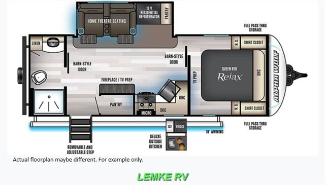 2021 Forest River Cherokee Alpha Wolf 22SW-L   - Photo 4 - Rocklin, CA 95677