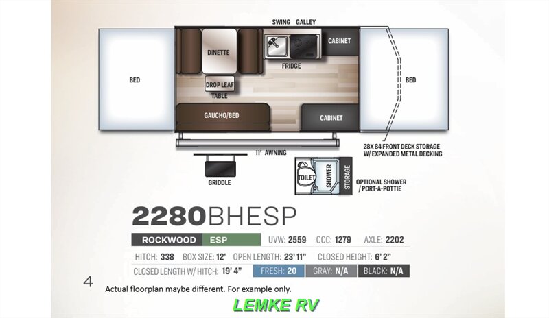 2021 Forest River Rockwood 2280BHESP   - Photo 4 - Rocklin, CA 95677