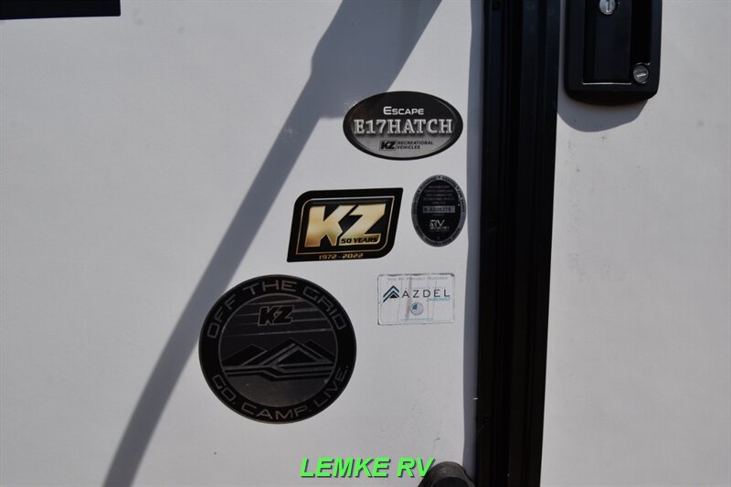 2023 K-Z RV Escape E17 Hatch   - Photo 25 - Rocklin, CA 95677