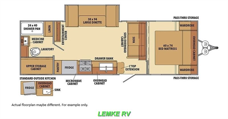 2022 Forest River Shasta 25RB   - Photo 4 - Rocklin, CA 95677
