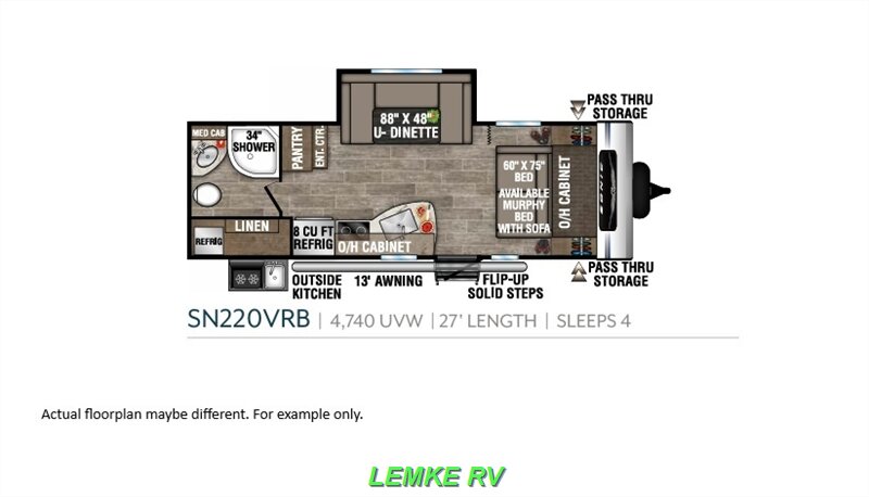 2021 Venture RV Sonic 220VRB   - Photo 4 - Rocklin, CA 95677