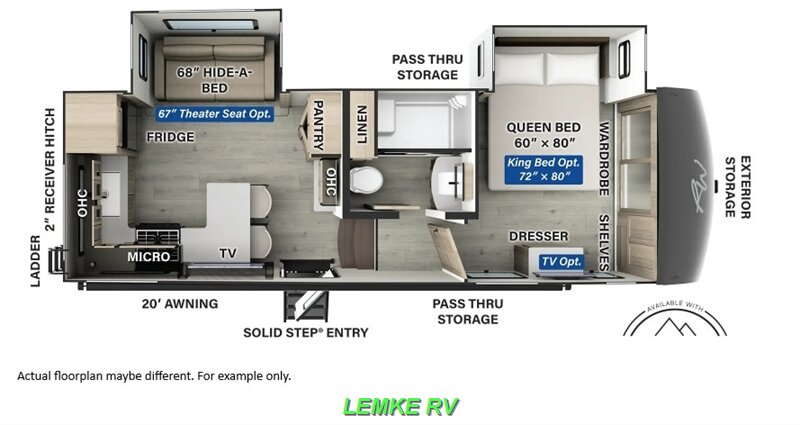 2024 Forest River Rockwood Signature 281RK   - Photo 4 - Rocklin, CA 95677