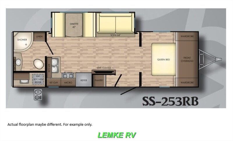 2018 CrossRoads RV Sunset Trail Super Lite 253RB   - Photo 4 - Rocklin, CA 95677