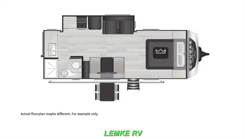 2024 Keystone Cougar Half-Ton 22MLSWE   - Photo 4 - Rocklin, CA 95677