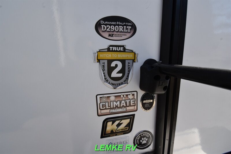 2022 K-Z RV Durango Half-Ton D290RLT   - Photo 9 - Rocklin, CA 95677