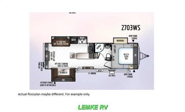 2018 Forest River Rockwood Ultra Lite 2703WS   - Photo 4 - Rocklin, CA 95677