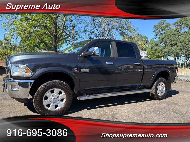 2014 RAM 3500 Laramie Longhorn Crew Cab*4X4*Tow Package*Loaded*  
