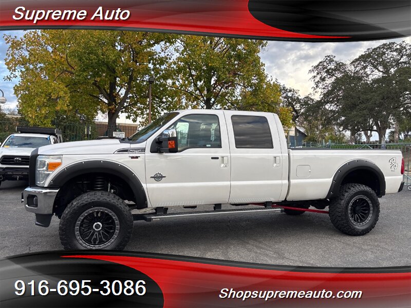 2015 Ford F-250 Super Duty Lariat SuperCrew*4X4*Tow Package*Lifted*Moon Roof*  