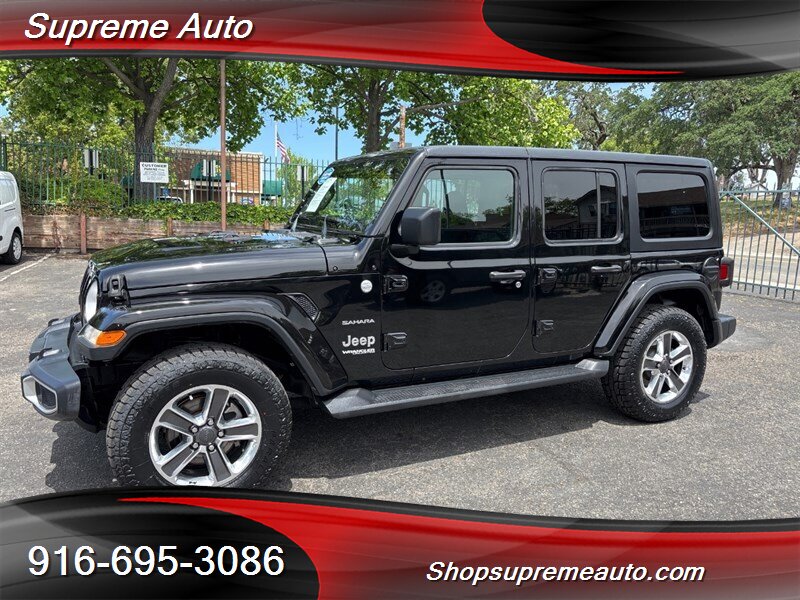 2020 Jeep Wrangler Unlimited Sahara*4X4*Hard Top*Rear Camera*  