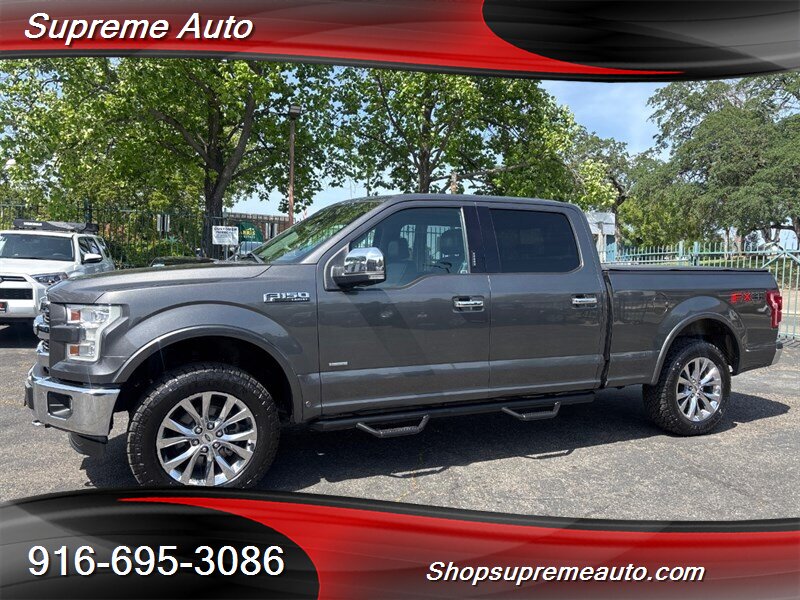 2016 Ford F-150 Lariat SuperCrew*4X4*Rear Camera*Level Lift* - Photo 1 - Fair Oaks, CA 95628
