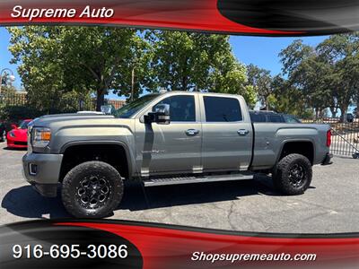 2017 GMC Sierra 2500HD Denali Crew Cab*4X4*Tow Package*Rear Camera*Lifted   - Photo 1 - Fair Oaks, CA 95628