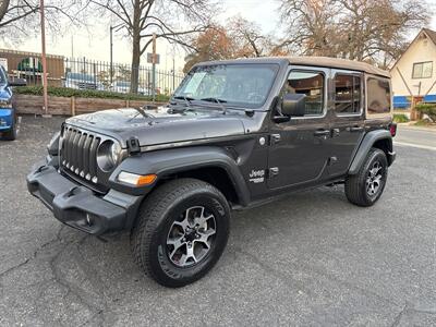 2018 Jeep Wrangler Unlimited Sport S*4X4*Rear Camera*Low Miles*   - Photo 2 - Fair Oaks, CA 95628