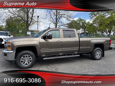 2015 Chevrolet Silverado 3500 LTZ Crew Cab*4X4*Tow Package*Z71 Package*Gas*6.0L*   - Photo 1 - Fair Oaks, CA 95628