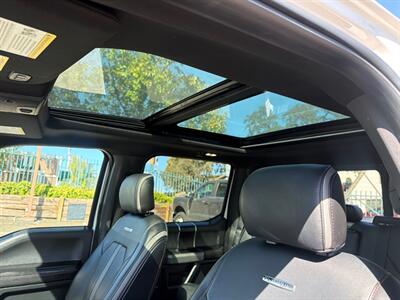 2018 Ford F-150 Platinum*4X4*One Owner*Panoramic Roof*Loaded*FX4* - Photo 20 - Fair Oaks, CA 95628