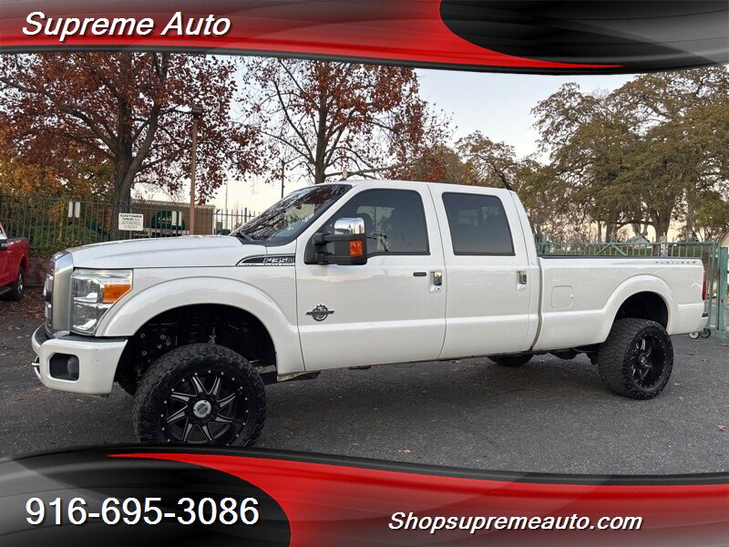 2014 Ford F-350 Super Duty Platinum*4X4*Tow Package*Lifted*Loaded*  