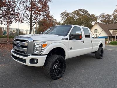 2014 Ford F-350 Super Duty Platinum*4X4*Tow Package*Lifted*Loaded*   - Photo 2 - Fair Oaks, CA 95628