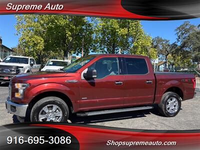2017 Ford F-150 XLT SuperCrew Cab*4X4*Tow Package*Rear Camera*   - Photo 1 - Fair Oaks, CA 95628
