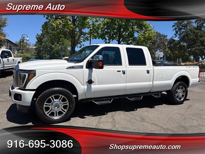 2013 Ford F-350 Super Duty Platinum*4X4*Moon Roof*Tow Package*Rear Camera* Truck