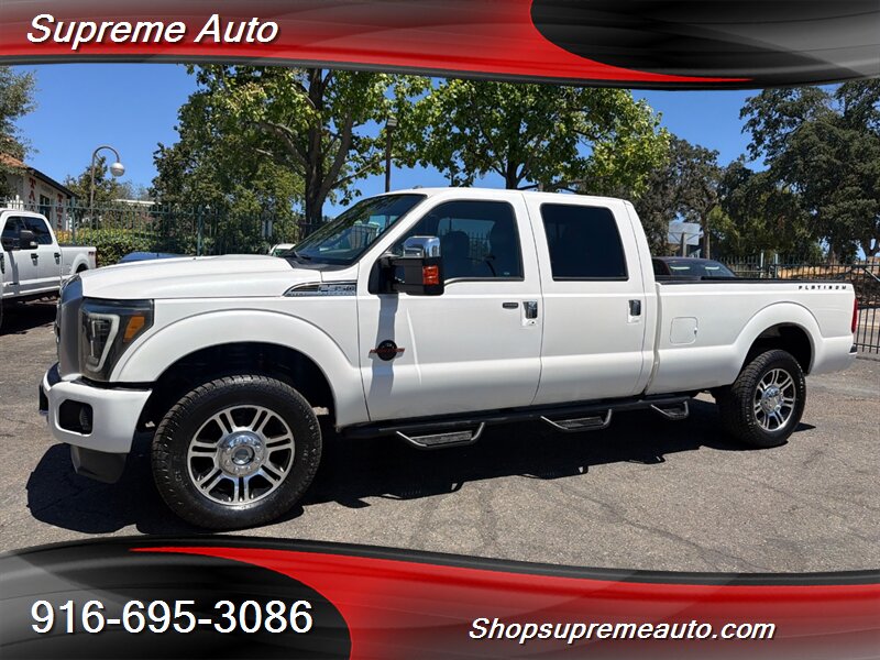 2013 Ford F-350 Super Duty Platinum*4X4*Moon Roof*Tow Package*Rear Camera*  