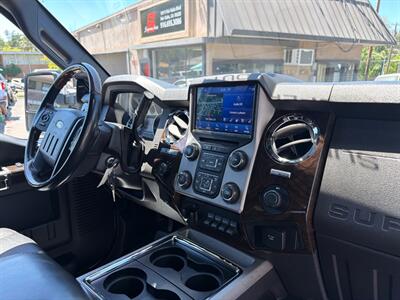 2013 Ford F-350 Super Duty Platinum*4X4*Moon Roof*Tow Package*Rear Camera*   - Photo 25 - Fair Oaks, CA 95628