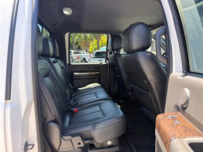 2013 Ford F-350 Super Duty Platinum*4X4*Moon Roof*Tow Package*Rear Camera*   - Photo 26 - Fair Oaks, CA 95628