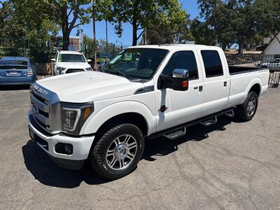 2013 Ford F-350 Super Duty Platinum*4X4*Moon Roof*Tow Package*Rear Camera*   - Photo 14 - Fair Oaks, CA 95628