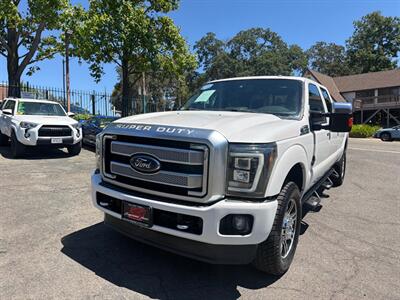 2013 Ford F-350 Super Duty Platinum*4X4*Moon Roof*Tow Package*Rear Camera*   - Photo 3 - Fair Oaks, CA 95628