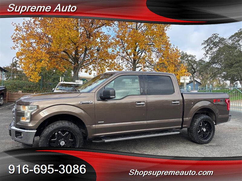 2015 Ford F-150 XLT SuperCrew Cab*4X4*Tow Package*Rear Camera*  