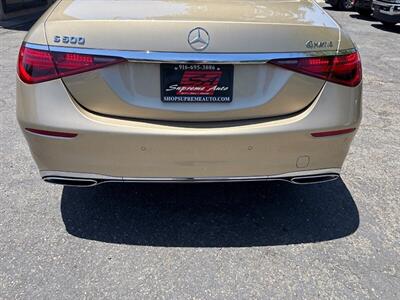 2022 Mercedes-Benz S 500 4MATIC*Loaded*Low Miles*Dual Moon Roof*   - Photo 32 - Fair Oaks, CA 95628