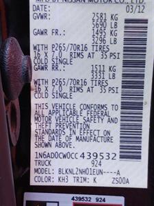 2012 Nissan Frontier SV V6   - Photo 23 - Albuquerque, NM 87107