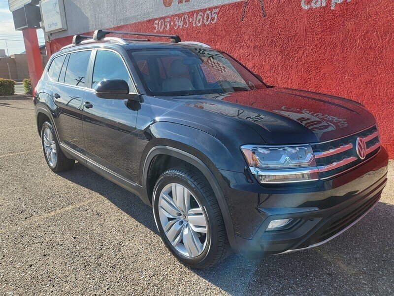 Black 2019 Volkswagen Atlas SUV / Crossover All-Wheel Drive 8-Speed Automatic
