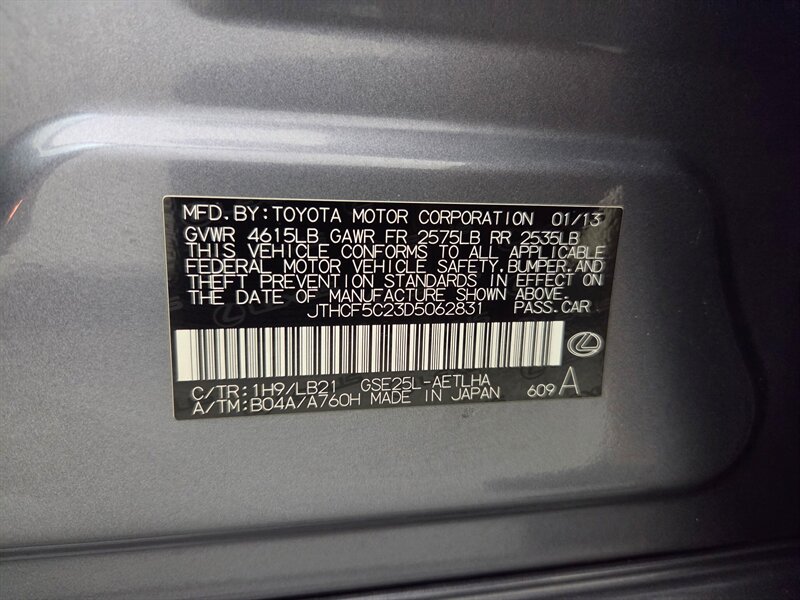 2013 Lexus IS 250 - Photo 37 - Palatine, IL 60074