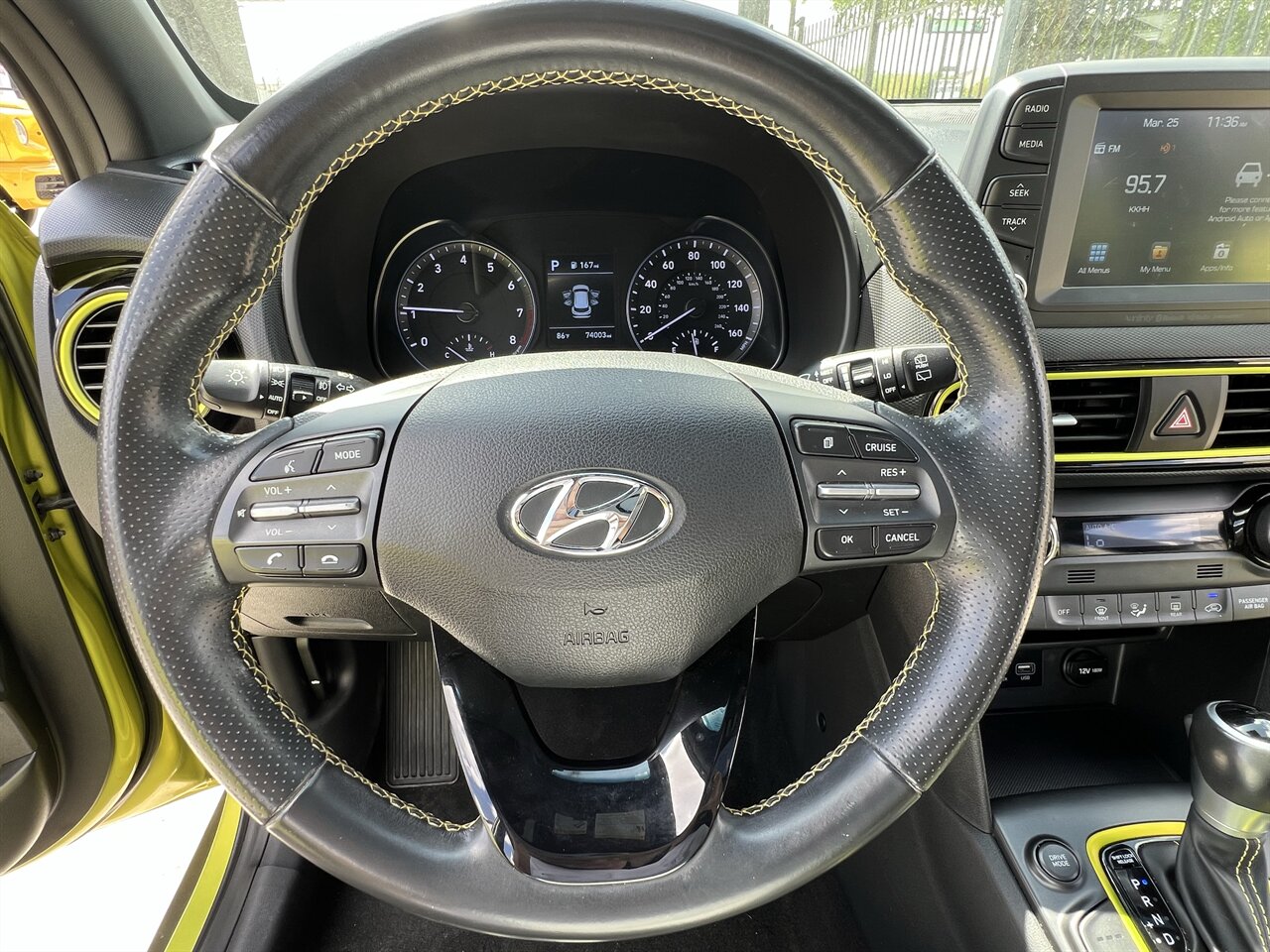 2019 Hyundai Kona LIMITED LTHR ROOF HEATD SEATS REARCAM ONLY 74K MLS   - Photo 20 - Houston, TX 77031