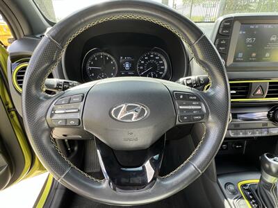 2019 Hyundai Kona LIMITED LTHR ROOF HEATD SEATS REARCAM ONLY 74K MLS   - Photo 20 - Houston, TX 77031