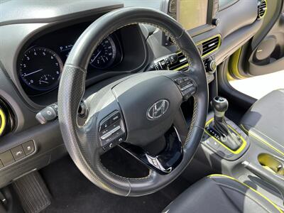 2019 Hyundai Kona LIMITED LTHR ROOF HEATD SEATS REARCAM ONLY 74K MLS   - Photo 19 - Houston, TX 77031