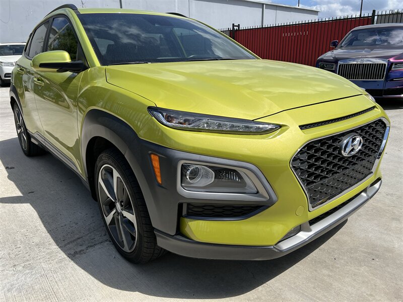 2019 Hyundai Kona LIMITED LTHR ROOF HEATD SEATS REARCAM ONLY 74K MLS  