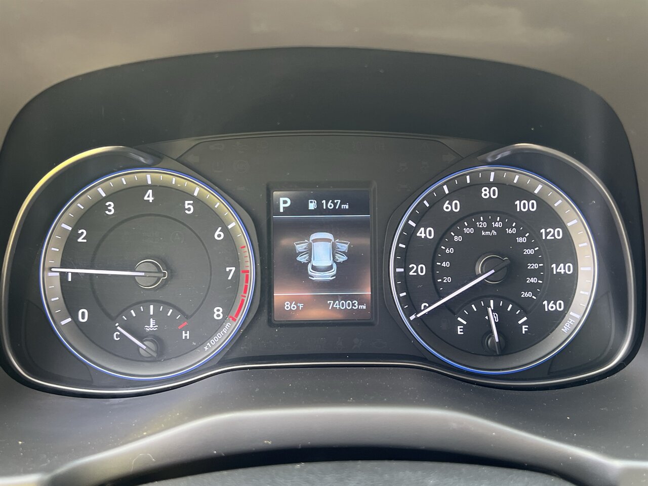 2019 Hyundai Kona LIMITED LTHR ROOF HEATD SEATS REARCAM ONLY 74K MLS   - Photo 21 - Houston, TX 77031