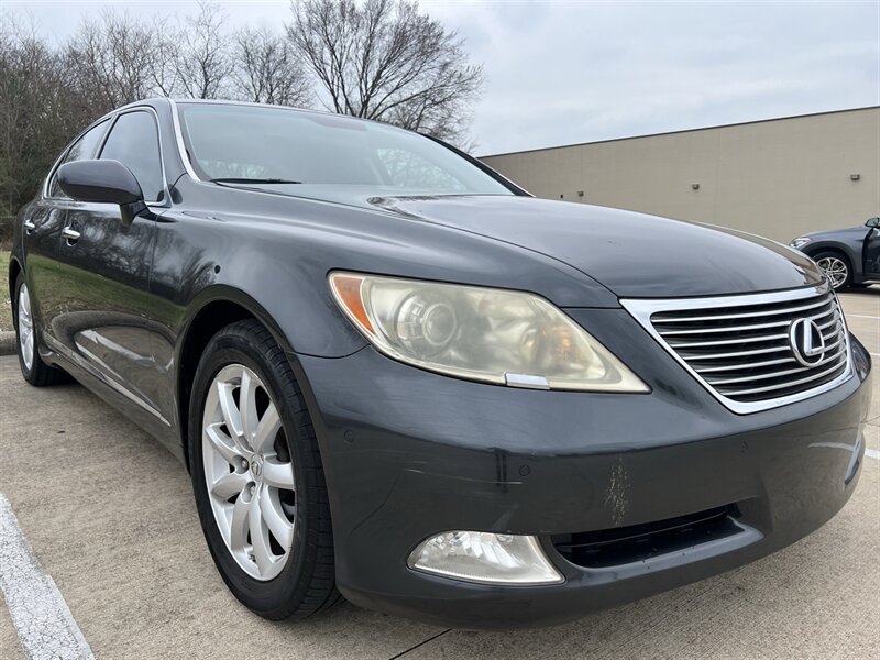 Black 2008 Lexus LS Sedan Rear-Wheel Drive Automatic