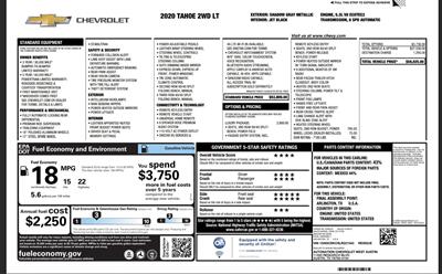 2020 Chevrolet Tahoe LT LUXURY PKG HTD SEATS LTHR 3RD ROW ONLY 81K MLS   - Photo 5 - Houston, TX 77031