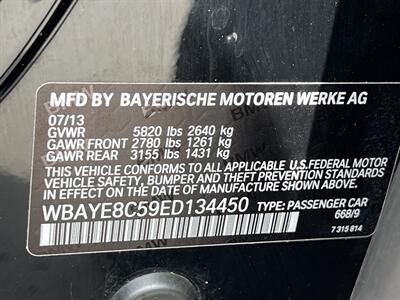 2014 BMW 750Li M SPORTS PKG VENT STS 19 " WHLS REARCAM ROOF   - Photo 27 - Houston, TX 77031