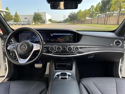2020 Mercedes-Benz S 560 AMG PKG VENTSEATS PANO 20 " WHLS ONLY 70K MLS   - Photo 33 - Houston, TX 77031