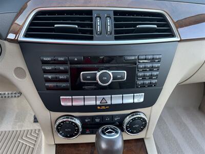 2012 Mercedes-Benz C 250 SPORT NAV REARCAM HTD STS ROOF ONLY 85K MLS   - Photo 48 - Houston, TX 77031