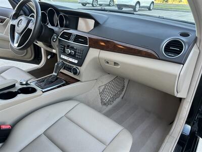 2012 Mercedes-Benz C 250 SPORT NAV REARCAM HTD STS ROOF ONLY 85K MLS   - Photo 34 - Houston, TX 77031