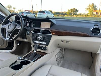 2012 Mercedes-Benz C 250 SPORT NAV REARCAM HTD STS ROOF ONLY 85K MLS   - Photo 28 - Houston, TX 77031